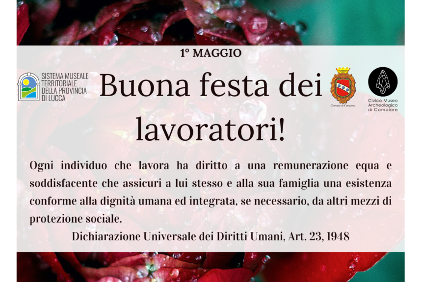 Buona festa dei lavoratori