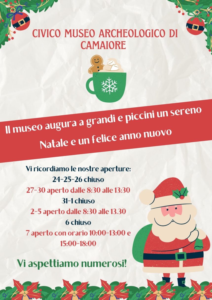 CMAC-xmas: Aperture natalizie