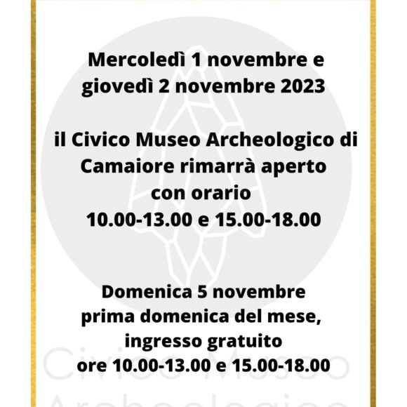 Novembre al Museo: orari e aperture straordinarie