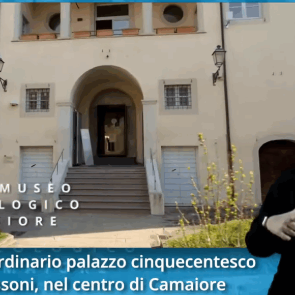 Presentazione in LIS del Civico Museo Archeologico di Camaiore