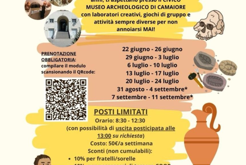 Campi Estivi 2026 al CMAC!